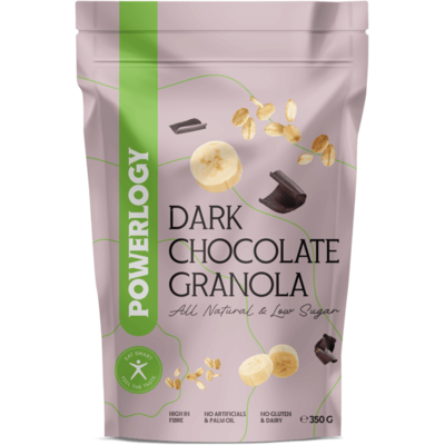 Powerlogy Granola 350 g Čokoláda Powerlogy Granola 350 g Čokoláda