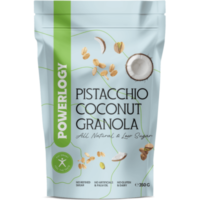 Powerlogy Granola 350 g Pistacie Powerlogy Granola 350 g Pistacie