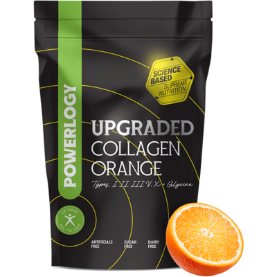 Powerlogy Upgraded Collagen Complex 300 g Pomeranč Powerlogy Upgraded Collagen Complex 300 g Pomeranč