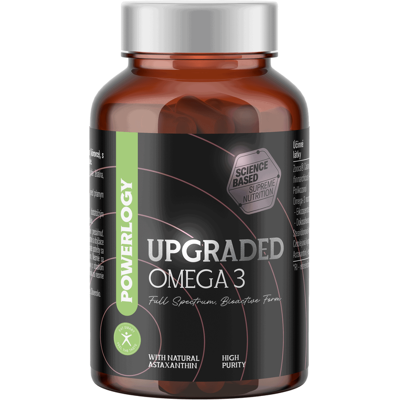 Powerlogy Upgraded Omega 3 60 kapslí Powerlogy Upgraded Omega 3 60 kapslí
