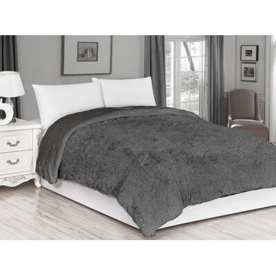 TOP TP Luxusní deka s dlouhým vlasem 150x200 - Šedá TOP TP Luxusní deka s dlouhým vlasem 150x200 - Šedá