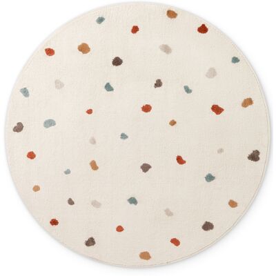 TOP Dětský koberec Adventures 106210 Cream Multicolor kruh 160x160 (průměr) kruh TOP Dětský koberec Adventures 106210 Cream Multicolor kruh 160x160 (průměr) kruh