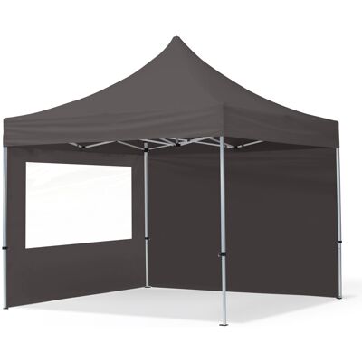 TOOLPORT Nůžkový stan 3x3 m, hliník, vč. 2 bočnic tmavě šedá - (59005) TOOLPORT Nůžkový stan 3x3 m, hliník, vč. 2 bočnic tmavě šedá - (59005)