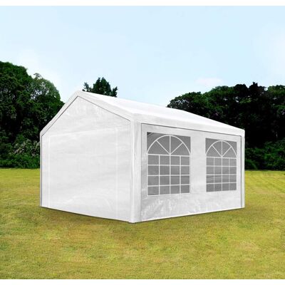 TOOLPORT Párty stan 3x4 m, plachta z PE, bílá - (90100) TOOLPORT Párty stan 3x4 m, plachta z PE, bílá - (90100)