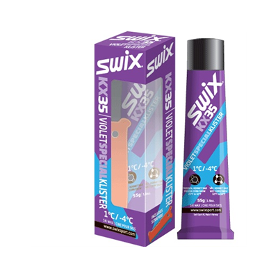 Swix Kx35 Fialová - Závodní vosk na hrubý sníh Swix Kx35 Fialová - Závodní vosk na hrubý sníh