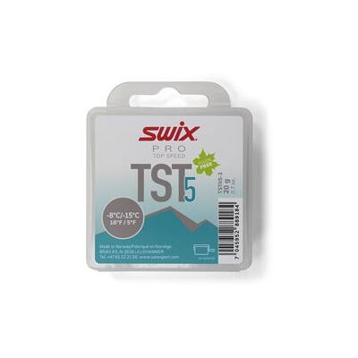 Swix Ts5 Turbo - Tyrkysová -8°C/-15°C skluzová vosk Swix Ts5 Turbo - Tyrkysová -8°C/-15°C skluzová vosk