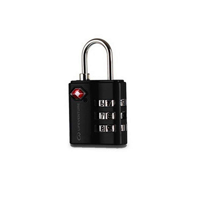 Lifeventure kombinační zámek TSA Combi Lock black Lifeventure kombinační zámek TSA Combi Lock black