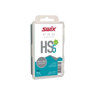 Ski vosk Swix HS5 Tyrkysová - -10°C až -18°C - 60g Ski vosk Swix HS5 Tyrkysová - -10°C až -18°C - 60g