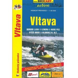 SHOCart Vodácký průvodce VLTAVA 1:50000 SHOCart Vodácký průvodce VLTAVA 1:50000