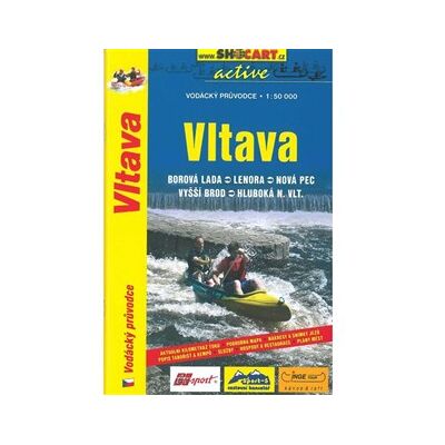 SHOCart Vodácký průvodce VLTAVA 1:50000 SHOCart Vodácký průvodce VLTAVA 1:50000