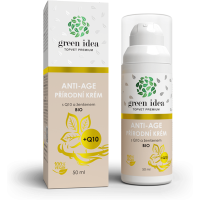 Pleťový krém Green Idea Q10 a Ginseng - Proti stárnutí Pleťový krém Green Idea Q10 a Ginseng - Proti stárnutí