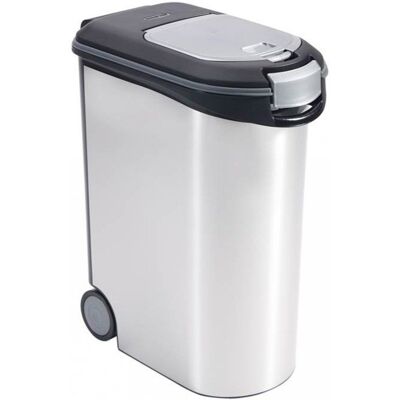 Curver Kontejner na krmivo 54l/20kg stříbrná Curver Kontejner na krmivo 54l/20kg stříbrná