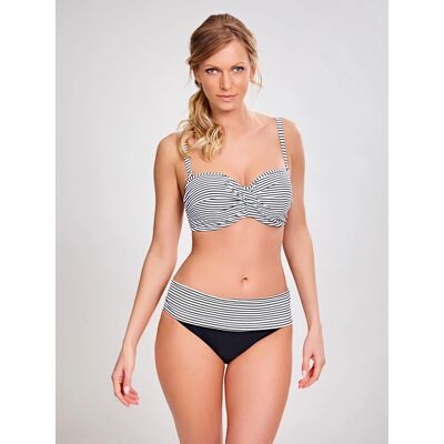 Vrchní díl plavek Anya Stripe SW0893 - Panache černo - bílá 80G Vrchní díl plavek Anya Stripe SW0893 - Panache černo - bílá 80G