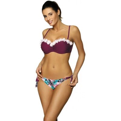 Dámské dvoudílné plavky Claudia M-452 - Marko zelená 2XL Dámské dvoudílné plavky Claudia M-452 - Marko zelená 2XL