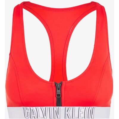Vrchní díl plavek KW0KW00814-XA7 červená - Calvin Klein červená M Vrchní díl plavek KW0KW00814-XA7 červená - Calvin Klein červená M
