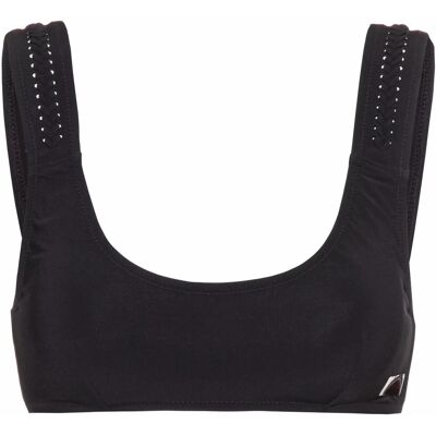 Vrchní díl plavek KW0KW00810-BEH černá - Calvin Klein černá S Vrchní díl plavek KW0KW00810-BEH černá - Calvin Klein černá S