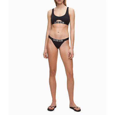 Vrchní díl plavek KW0KW00900-BEH černá - Calvin Klein černá S Vrchní díl plavek KW0KW00900-BEH černá - Calvin Klein černá S