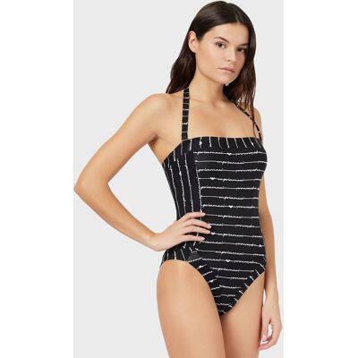 Giorgio Armani Dámské jednodílné plavky 262443 1P310 65820 černá - Emporio Armani L Giorgio Armani Dámské jednodílné plavky 262443 1P310 65820 černá - Emporio Armani L