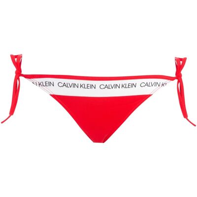Spodní díl plavek KW0KW00650 - 668 - Calvin Klein S červená Spodní díl plavek KW0KW00650 - 668 - Calvin Klein S červená