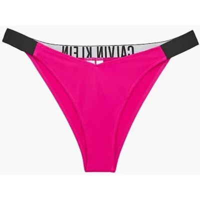 Spodní díl plavek Delta bikini KW0KW01726 T01 růžová - Calvin Klein M růžovo-černá Spodní díl plavek Delta bikini KW0KW01726 T01 růžová - Calvin Klein M růžovo-černá