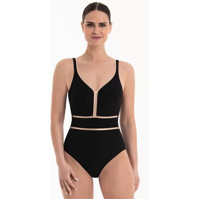 Style Cura jednodílné plavky 7207 černo-zlaté - Anita Classix 44E Style Cura jednodílné plavky 7207 černo-zlaté - Anita Classix 44E