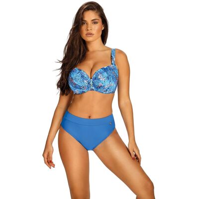 Dámské dvoudílné plavky S995BR7 Bora Bora 7 modrá vzor - Self modrá mix 48E Dámské dvoudílné plavky S995BR7 Bora Bora 7 modrá vzor - Self modrá mix 48E