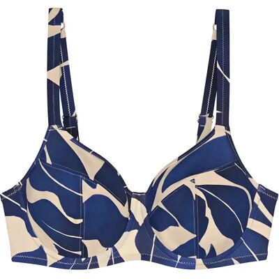 Dámská plavková podprsenka Summer Allure W 01 - Triumph světlá kombinace modré (M007) 038D Dámská plavková podprsenka Summer Allure W 01 - Triumph světlá kombinace modré (M007) 038D