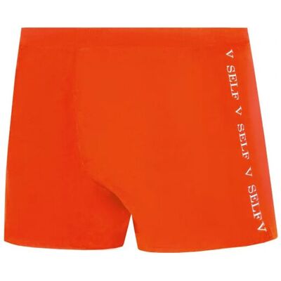 Pánské plavky S96D-5 oranžové - Self oranžová XL Pánské plavky S96D-5 oranžové - Self oranžová XL