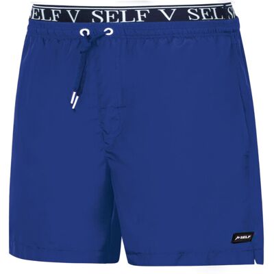 Pánské plavky SM25-13d Summer Shorts modré - Self L Pánské plavky SM25-13d Summer Shorts modré - Self L