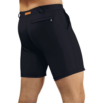 Pánské plavky Swimming shorts comfort19 černé - Self XL Pánské plavky Swimming shorts comfort19 černé - Self XL