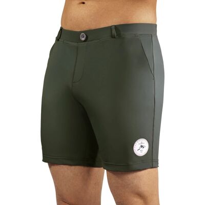 Pánské plavky Swimming shorts comfort7a khaki- Self XL Pánské plavky Swimming shorts comfort7a khaki- Self XL