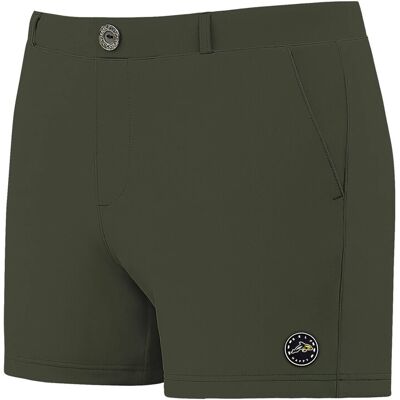 Pánské plavky Comfort 2 7a tm. zelené - Self XL Pánské plavky Comfort 2 7a tm. zelené - Self XL