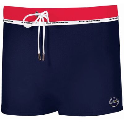 Pánské plavky Sport Collection L4N - Self tm.modrá/červená 3XL Pánské plavky Sport Collection L4N - Self tm.modrá/červená 3XL