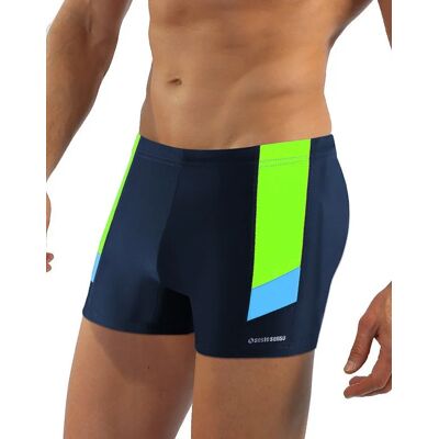 Pánské plavkové boxerky Sesto Senso 381 M-2XL tmavě modrá XXL Pánské plavkové boxerky Sesto Senso 381 M-2XL tmavě modrá XXL