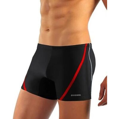 Pánské plavkové boxerky Sesto Senso art.366 M-2XL černá XL Pánské plavkové boxerky Sesto Senso art.366 M-2XL černá XL
