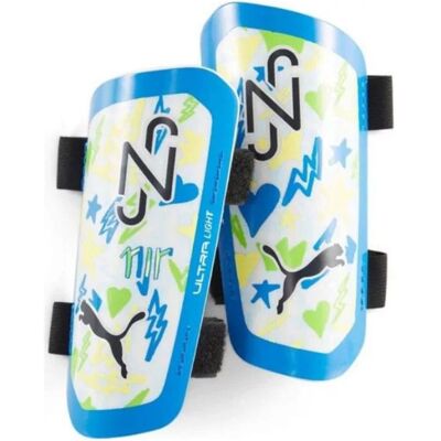 Fotbalové chrániče Neymar Jr Ultra Light Strap 030902-01 modro/bílé - Puma S Fotbalové chrániče Neymar Jr Ultra Light Strap 030902-01 modro/bílé - Puma S