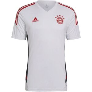 Pánské tréninkové tričko FC Bayern M HB0621 bílé - Adidas S Pánské tréninkové tričko FC Bayern M HB0621 bílé - Adidas S