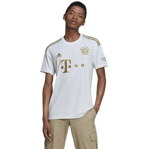 Pánské tričko FC Bayern JSY M HI3886 Bílá se zlatou - Adidas bílo-zlatá XL Pánské tričko FC Bayern JSY M HI3886 Bílá se zlatou - Adidas bílo-zlatá XL