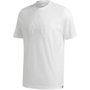 Pánské tričko M BB T GD3844 Bílá vzor - Adidas bílá - vzor L Pánské tričko M BB T GD3844 Bílá vzor - Adidas bílá - vzor L