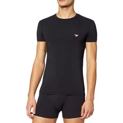 Giorgio Armani Pánské triko 111035 1A537 - 00020 - Černá - Emporio Armani černá M Giorgio Armani Pánské triko 111035 1A537 - 00020 - Černá - Emporio Armani černá M