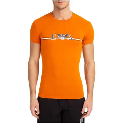 Giorgio Armani Pánské triko krátký rukáv - 111035 2R523 00163 - Emporio Armani XL oranžová Giorgio Armani Pánské triko krátký rukáv - 111035 2R523 00163 - Emporio Armani XL oranžová
