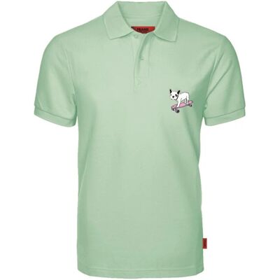 Pánské polo / tričko John JFTPOLO13-DOG Mintová - John Frank mintová-zelená XL Pánské polo / tričko John JFTPOLO13-DOG Mintová - John Frank mintová-zelená XL