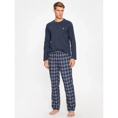 Giorgio Armani Pánské pyžamové kalhoty 112036 3F576 59136 černá kostka - Emporio Armani XL Giorgio Armani Pánské pyžamové kalhoty 112036 3F576 59136 černá kostka - Emporio Armani XL