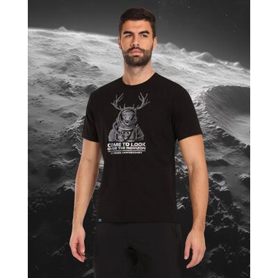 Pánské tričko LTD CALYPSO-M Černá s potiskem - Kilpi černá s potiskem 2XL Pánské tričko LTD CALYPSO-M Černá s potiskem - Kilpi černá s potiskem 2XL