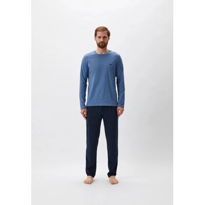 Giorgio Armani Pánské pyžamo 111791 4R567 61436 tm. modré - Emporio Armani XL Giorgio Armani Pánské pyžamo 111791 4R567 61436 tm. modré - Emporio Armani XL