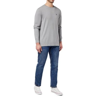 Pánský svetr UM0UM02629 tr šedý - Tommy Hilfiger l/2xl Pánský svetr UM0UM02629 tr šedý - Tommy Hilfiger l/2xl
