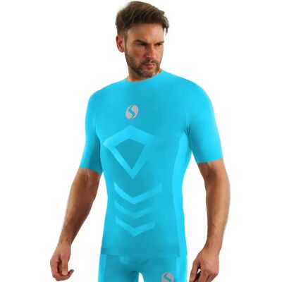 Sesto Senso TERMO TRIČKO S KRÁTKÝM RUKÁVEM CL39 modrá XXL/3XL Sesto Senso TERMO TRIČKO S KRÁTKÝM RUKÁVEM CL39 modrá XXL/3XL