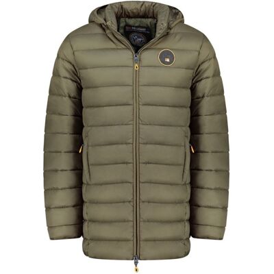 Geographical Norway Geografické Norsko pánská bunda AMIGOMAP LONG HOOD DB KAKI MEN 233 KAKI (WZ5087H/GN-KAKI) m Geographical Norway Geografické Norsko pánská bunda AMIGOMAP LONG HOOD DB KAKI MEN 233 KAKI (WZ5087H/GN-KAKI) m