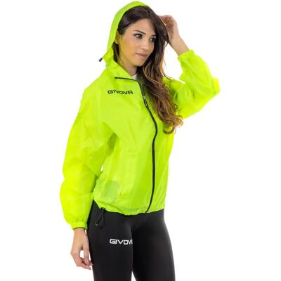 Unisex bunda Rain Basico Fluo RJ001 0019 - Givova m Unisex bunda Rain Basico Fluo RJ001 0019 - Givova m