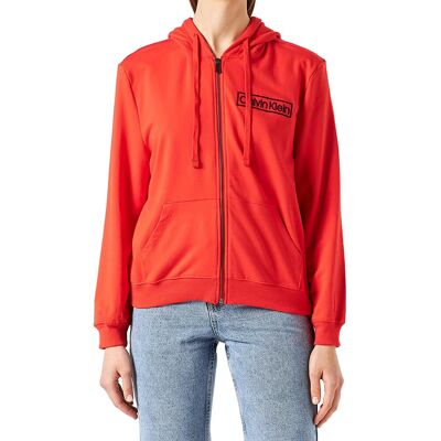 Dámská mikina s kapucí QS6801E-XM9 - Calvin Klein XS Dámská mikina s kapucí QS6801E-XM9 - Calvin Klein XS
